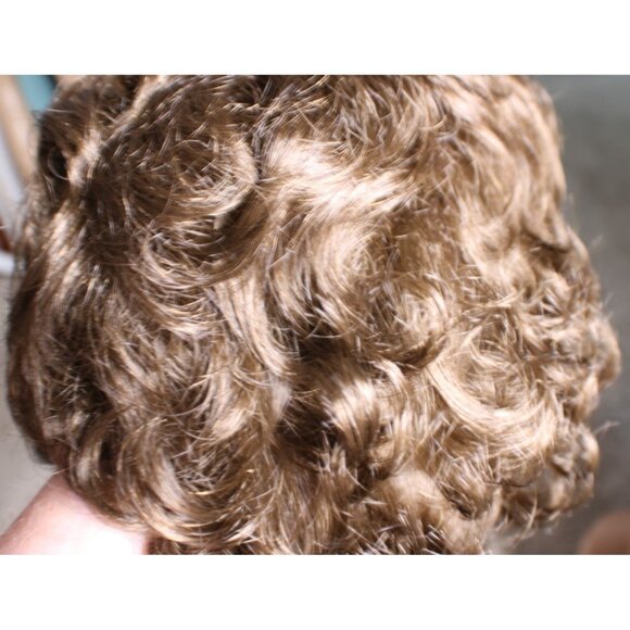 Paula Young Trisha Wig Color 8 AVG Golden Brown Brunette Short Wavy A5512 w/ Box - Picture 7 of 12